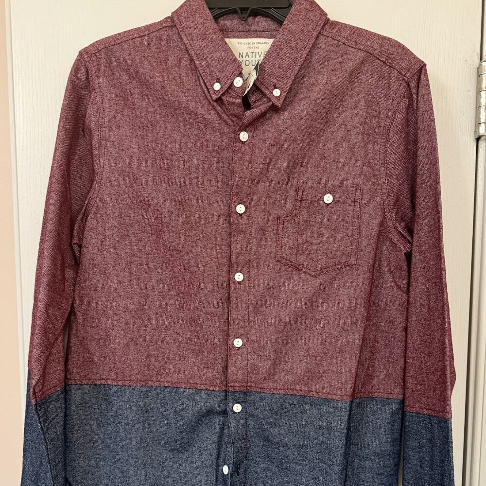 Men's Size M Two Tone Native Youth Shirt